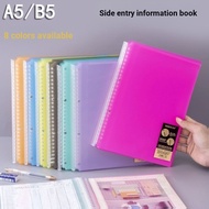 Bill Storage a5 Storage Book Multi-Layer Insert Folder Office Financial Invoice Organizing Folder b5