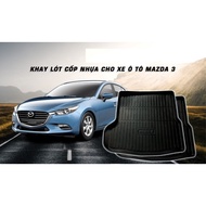 Trunk lining for Mazda 3 2015-2019 Sedan version - flexible TPU plastic