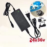 24v-36v lithium battery aviation head electric car charger for mini dolphin electric scooter