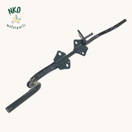Front Footrest Steel HONDA-WAVE100 Old WAVE110 DREAM C100N Original CSI Brand Black [50610-KRS-690] 