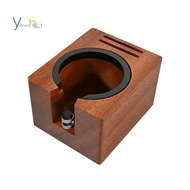 For Worktop Coffee Tamper Stand 58mm Wood Coffee Tool Holder Coffee Tamper Holder for Worktop