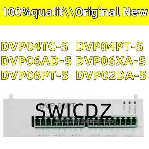 100% NEW Original DVP02DA-S, DVP04TC-S, DVP04PT-S, DVP06AD-S, DVP06PT-S, DVP02DA S, DVP04TC S, DVP04