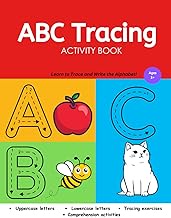 ABC Tracing Activity Book: Learn to Trace and Write the Alphabet!