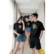 Toy Story Family T-Shirt Cotton Combed 30s Couple Clothes Comfortable Jumbo Baby Adult Tops