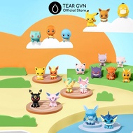 Pokemon Chibi Little Adventures Funism model includes Pikachu, Psyduck, Eevee, Squirtle, Bulbasaur, 