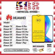 HONOR X6e/500 Smart/X7e/600 lite/Play10/X9d/X7d/400 lite/X5d Plus 9D Full Protector Tempered Glass