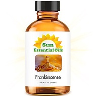 (Sun Organic) Sun Essentials 100% Pure Frankincense Essential Oil - 4 oz / 8 oz / 16 oz available!!