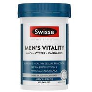 Swisse Ultiboost Men's Vitality Maca + Oyster + Kangaroo 120 Tablets