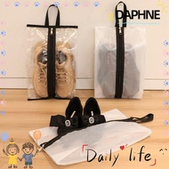 DAPHNE Shoes Storage Bag, PVC Mesh Shoes Organizer, Portable Waterproof Moistureproof Dustproof Prot