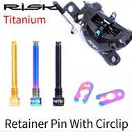 Risk Bolt Titanium Caliper pin Shimano Bolt Locking pin Caliper Brake pad Bicycle Brake