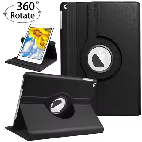 New For iPad Air 13 2025 M3 13inch Smart Leather Case For iPad Air 13 2024 M2 with 360° Rotation and
