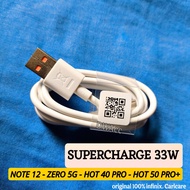Infinix Type C 33Watt Hot 40 Pro, Note 40s, Hot 50 Pro+ Fastcharging Cable Charger