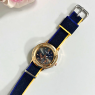 Jam Tangan Wanita Strap Kanvas Bunga Polos Elegan Modis dan Siap Bayar di Tempat