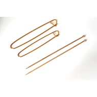 Crochet holder/marker and crochet needle