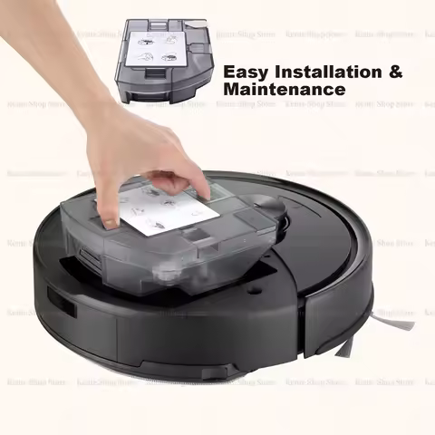 Vacuum Cleaner 2-in-1 Dustbin And Water Tank for Roborock Q10 S5/ S5+ / X5 / X5+ / NF / VF+ / PF / P