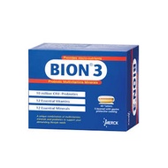 Bion 3 Probiotic Multivitamins Minerals 60's