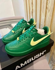👟「Brand New」 AMBUSH x Nike Air Force 1 Low 綠色 男女同款