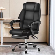 【Sg Sellers】TOffice Chair Adjustable Office Chair Ergonomic Gaming Chair Without / With Foot Rest Ergonomic Executive Office Chair Leather Chair High Back Computer Adjustable Chair