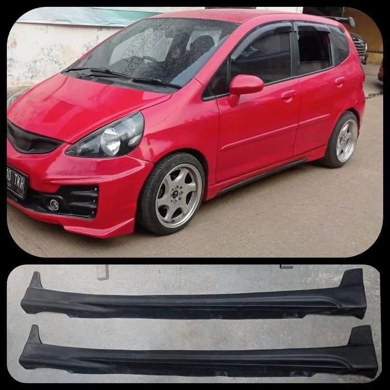 side skirt bodykit samping honda jazz gd3