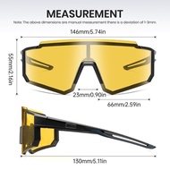 【NEW】 Cyxus Polarized Photochromic Sunglasses Monoblock Design Sports Unisex Lightweight Durable Com