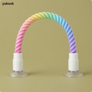 yuksok Braided Bird Perch with Suction Cups Bendable Window Bird Perch for Birds, Parrots