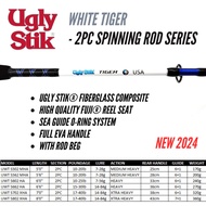 24"Ugly Stik White Tiger Spinning Rod Series