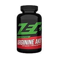 Zec + Capsules Arginine Supplement | Improved Blood Circulation Pump and Nutrient Transportation Best Organic Availability | Amino Acid L-Arginine AKG Alpha Ketog Lutarat | 180 Capsules