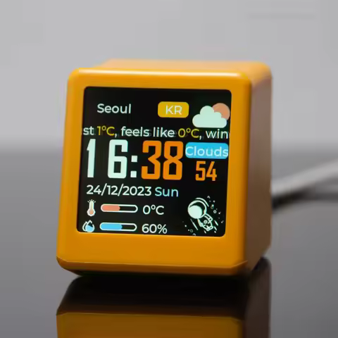 GeekMagic NerdMiner BitCoin Cryptocurrency,Stocks,Futures,Currency Exchange Rate,Price Tracker Ticke