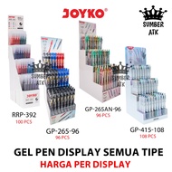 Gel Pen Joyko GP-265AN-96 GP-265-96 GP-407-96 GP-419-96 GP-415-108 RRP-392 DISPLAY STAND Gel Tip 0.5