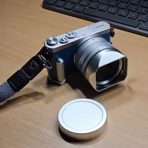 Metal Bayonet Square Len hood for Panasonic LUMIX G LEICA DG SUMMILUX 15mm /F1.7 ASPH Comes With Met