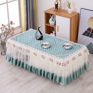 LACE TABLE CLOTH 55X110X40CM - RECTANGLE LACE TABLE CLOTH TABLE RUNNER