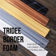 Border Foam Sticker Wallpaper | TRIDEE WALLPAPER