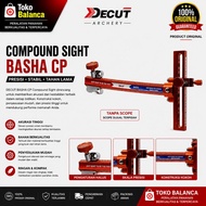 DECUT Archery Compound Sight BASHA CP Original - WITHOUT SCOPE - SCOPE sold separately