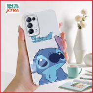 Luxury Case For OPPO F9 F11 Reno 5 Reno8 5G Cartoon Pattern stitch Advanced Casing hp cassing jelly Accessories New Soft Casing