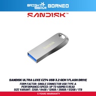 SANDISK Ultra Luxe CZ74 USB 3.2 GEN 1 Flash Drive - 512GB/1TB