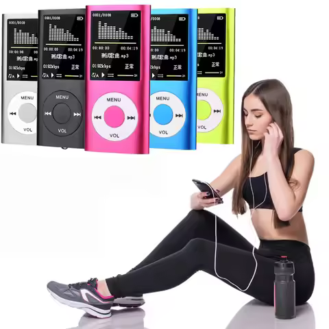 Hot Mp3 Mp4 Player FM Radio Portable Mp3 Player With 1.8" LCD Support Music Video Media Mp3 Players 