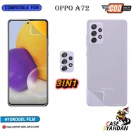 3IN1 Anti-Scratch Hydrogel Film for Oppo A72 A73 4G 5G Screen Protector Film