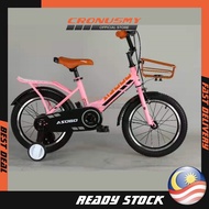 16" ASOGO Kids Bicycle Single Speed Basikal Budak Bakul Depan Front Basket AS160234-BC