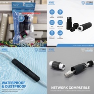 NYK Barrel RJ45 Waterproof Outdoor RJ45 Barrel Coupler Lan Connection