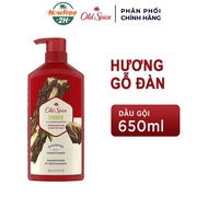 Dầu Gội Xả 2in1 Old Spice Cho Nam Hương Gỗ Đàn 650ml 2-in-1 Shampoo and Conditioner #Timber