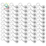 50Pcs Mini Disco Ball Keychain, Mirror Disco Ball Bulk Keyring Party Favors for 70s 80s Disco Party 
