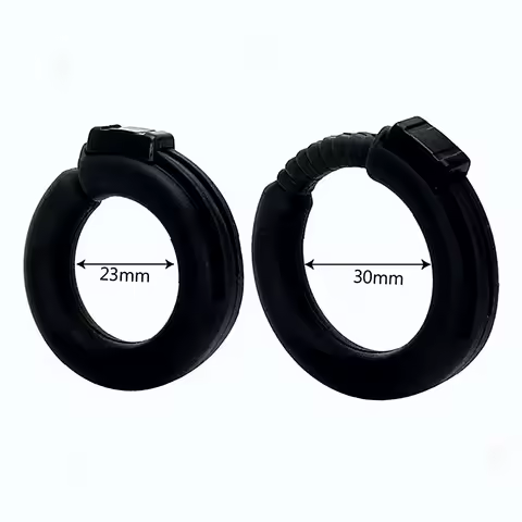 This 22mm To 32mm Adjustable Silicone Cock Ring Acts As A Foreskin Corrector And Semen Lock To Delay
