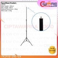 Tripod Stand 2 Meter For Handphone Selfie RingLight Camera - MFN