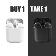 Buy 1 Get 1 TWS Earphones Wireless Bluetooth Earbuds i12 Bluetooth 5.3 Mini In-Ear Earbuds With Mic 