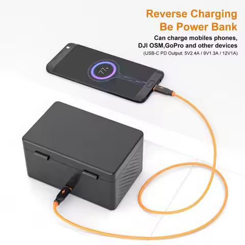 ZGCINE PS-R30 pro Charging Case for Rode Wireless GO 2/1 Single Fast Charging Box with 3400mAh Built