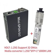 VOLT Gigabit GPON volt Modular Stick Mini OLT Plug and Play Support 16-32 ONU With WEB