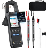 -100 Digital Clamp Meter 9999 Count TRMS Multimeter 600A Curve Recording Rechargeable Amplifier Mete