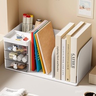 Desktop Textbook Storage Box Storage Rack Bookstand Rack Partition Board Multi-Grid Storage Rack Fil