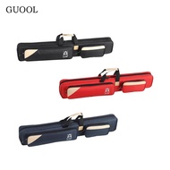 GUOOL 1/2 Billiard Cue Case, Hinged Billiard Cue Case, Wear-resistant Carrying Bag, 9-ball Billiard 