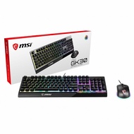 【開學季10%回饋】【MSI 微星】Vigor GK30 COMBO電競鍵盤滑鼠組